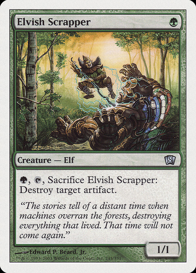 Elvish Scrapper [Eighth Edition]