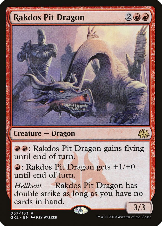 Rakdos Pit Dragon [Ravnica Allegiance Guild Kit]