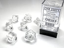 Chessex Polyhedral Dice Set : Translucent
