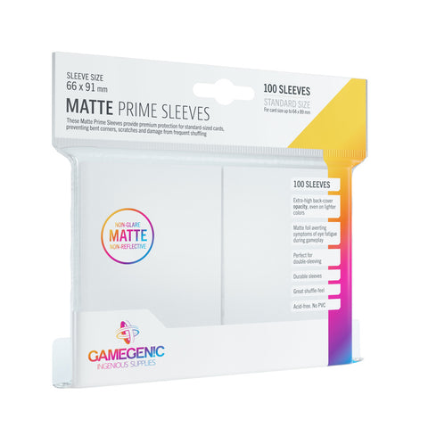 GameGenic: Matte Prime Sleeves