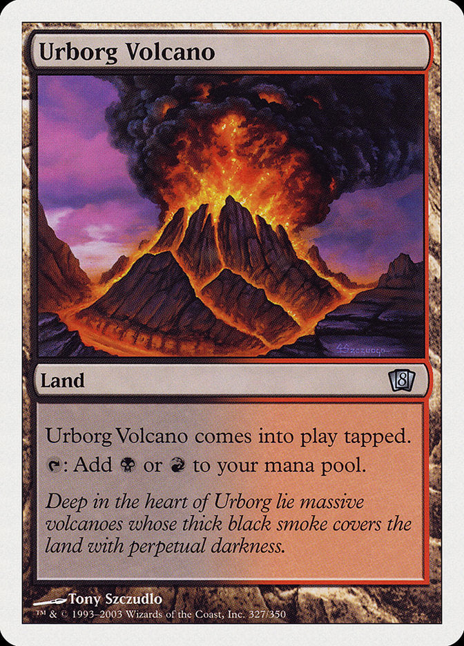 Urborg Volcano [Eighth Edition]