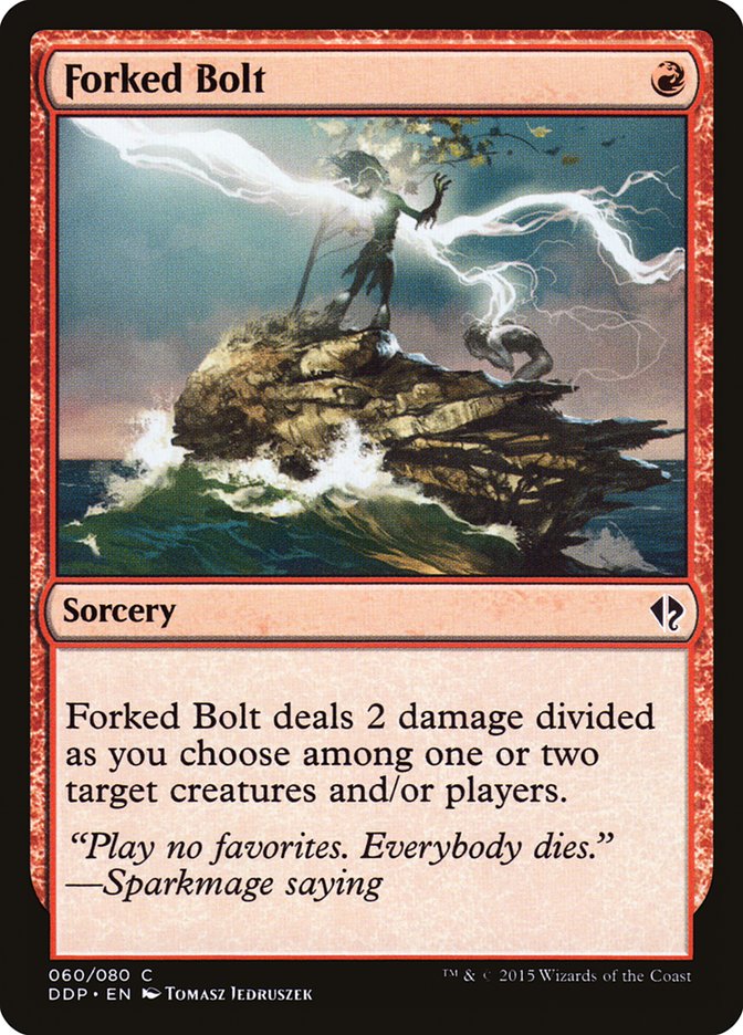 Forked Bolt [Duel Decks: Zendikar vs. Eldrazi]