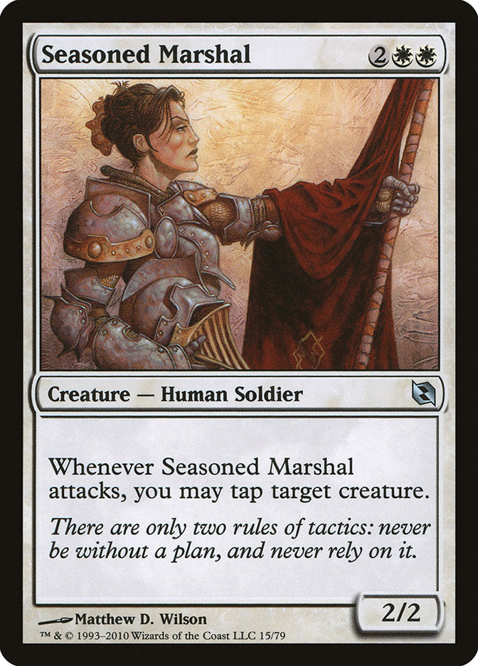 Seasoned Marshal [Duel Decks: Elspeth vs. Tezzeret]