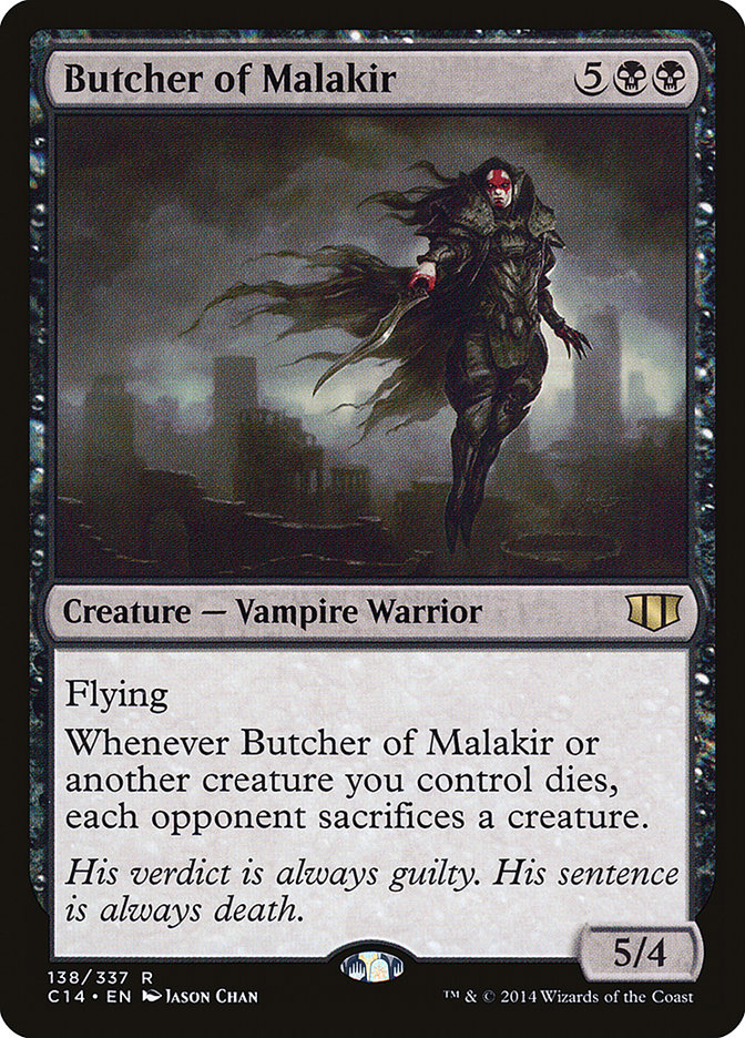 Butcher of Malakir [Commander 2014]