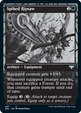 Spiked Ripsaw [Innistrad: Double Feature]