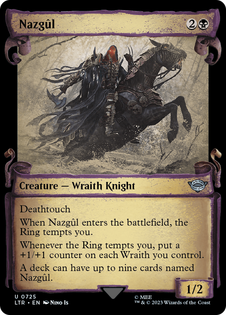 Nazgul (0725) [The Lord of the Rings: Tales of Middle-Earth Showcase Scrolls]