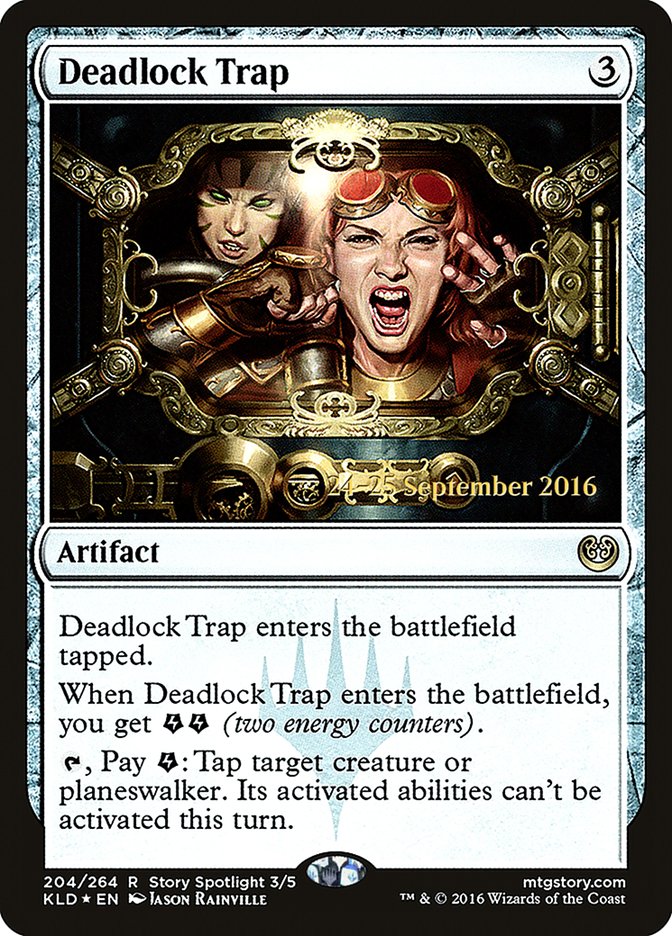 Deadlock Trap [Kaladesh Prerelease Promos]