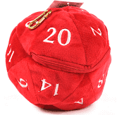 Ultra Pro Dice Bag: d20 Plush: D&D: RDwh